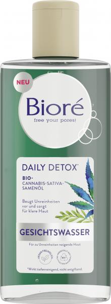 Bioré Daily Detox Gesichtswasser Bio-Cannabis-Sativa-Samenöl