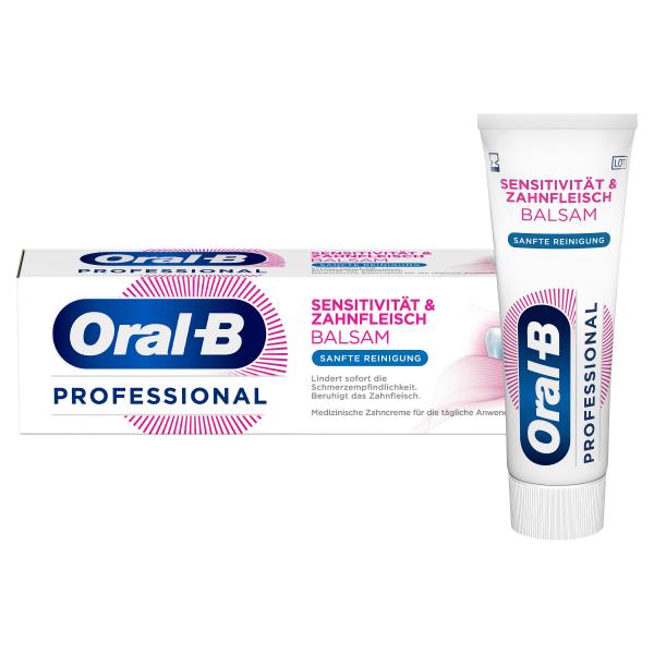 Oral-B Professional Sensitivität & Zahnfleisch Balsam Sanfte Reinigung Zahncreme