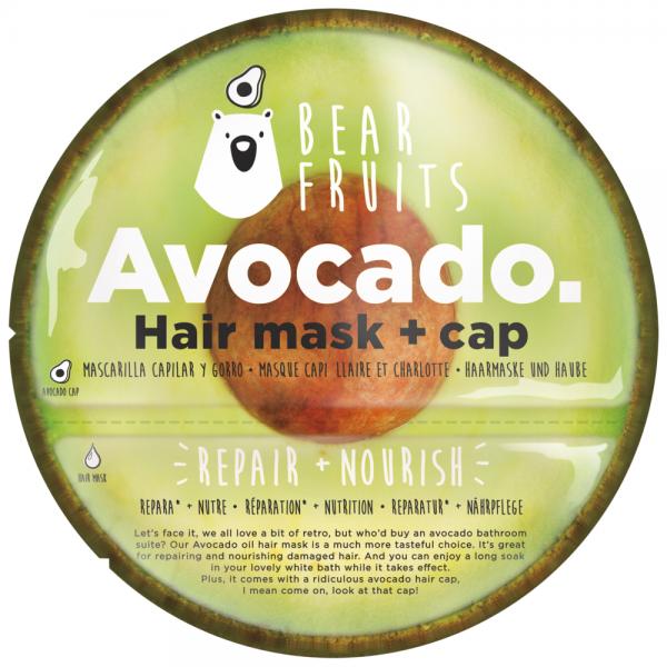 Bear Fruits Avocado Hair Mask + Cap