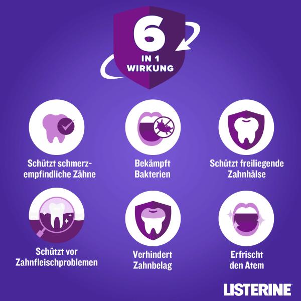 Listerine Mundspülung Total Care Sensible Zähne