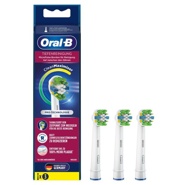 Oral-B Aufsteckbürsten Tiefenreinigung CleanMaximiser