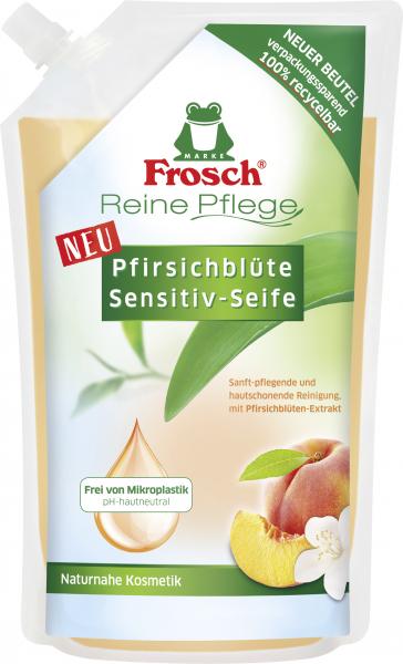 Frosch Reine Pflege Pfirsichblüte Sensitiv-Seife