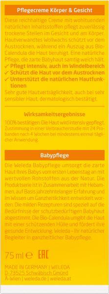 Weleda Baby Pflegecreme Körper & Gesicht Calendula