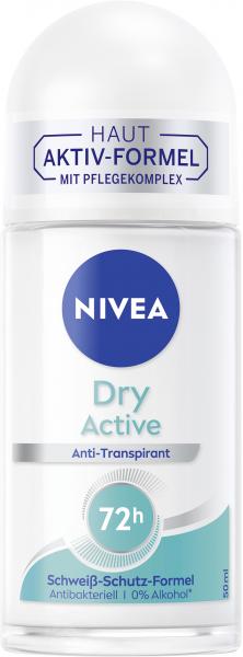 Nivea Dry Active Anti-Transpirant Deo Roll-on