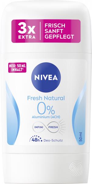 Nivea Fresh Natural 0% Aluminium Deo-Stick