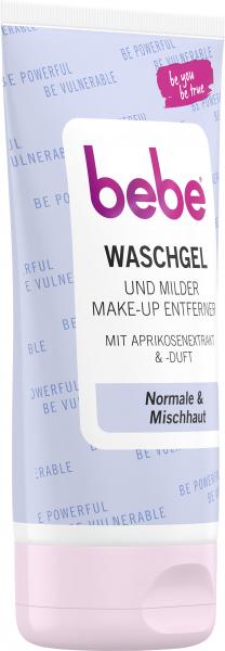 Bebe Waschgel und milder Make-Up Entferner Normale & Mischhaut