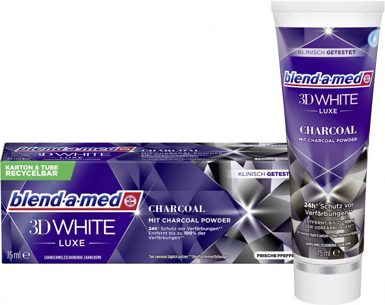 Blend-a-med Zahncreme 3D White Luxe Charcoal