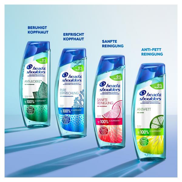 Head & Shoulders Anti-Schuppen Shampoo Sanfte Reinigung mit Grapefruit