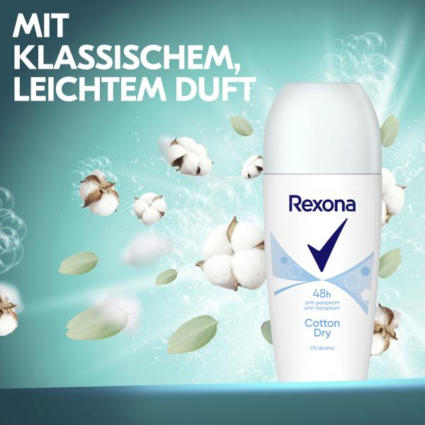 Rexona Deo Roll-On Cotton Dry