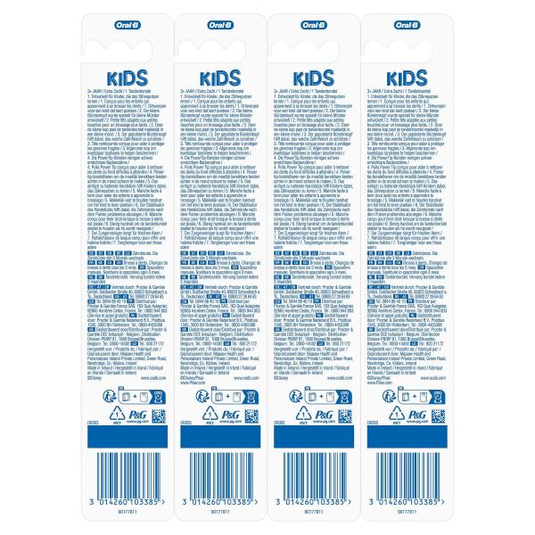 Oral-B Kids Kinderzahnbürste extra weich Eiskönigin oder Cars