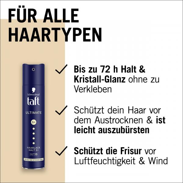 Schwarzkopf Taft Ultimate Haarlack Halt 5+