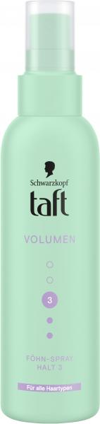 Schwarzkopf Taft Volumen Föhn-Spray Halt 3