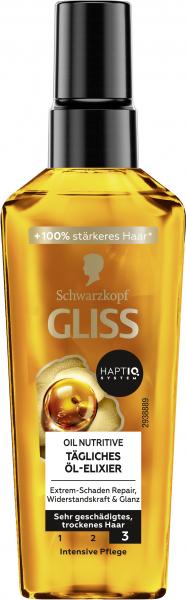 Schwarzkopf Gliss Kur Oil Nutritive tägliches Öl-Elixier