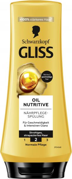 Schwarzkopf Gliss Oil Nutritive Spülung