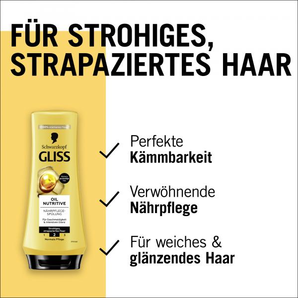 Schwarzkopf Gliss Oil Nutritive Spülung