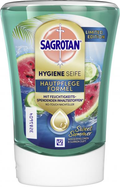 Sagrotan No-Touch Hygiene Seife Sweet Summer Wassermelonen & Gurken Duft