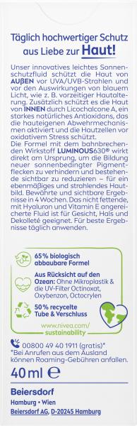 Nivea Sun UV Gesicht Experte Anti Pigmentflecken Sonnenschutz  LSF 50+