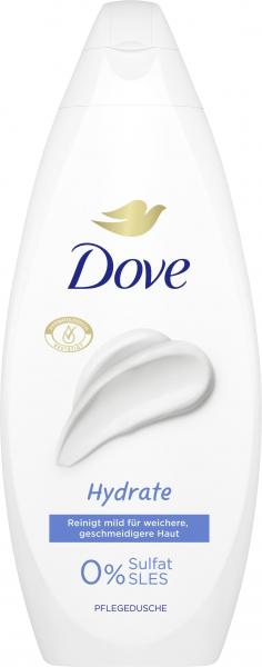 Dove Hydrate 0% Sulfat Pflegedusche