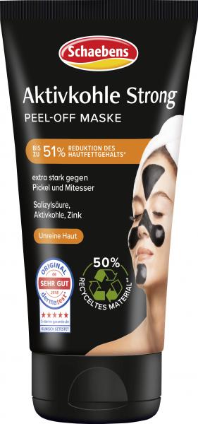 Schaebens Aktivkohle Strong-Peel-off Maske