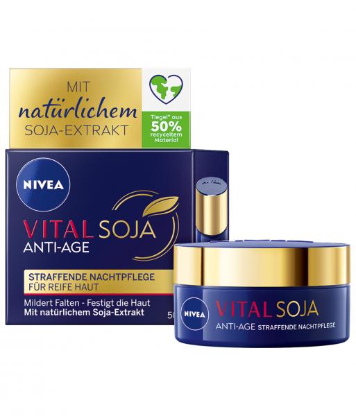 Nivea Vital Soja Anti-Age Straffende Nachtpflege Creme