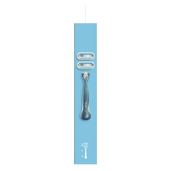 Gillette Venus Smooth Rasierer mit 2 Klingen