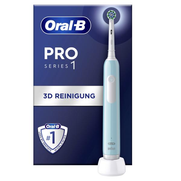 Oral-B Pro Series 1 Cross Action Caribbean Blue Elektrische Zahnbürste