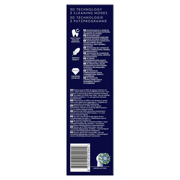 Oral-B Pro Series 1 Cross Action Caribbean Blue Elektrische Zahnbürste