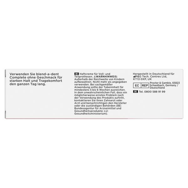 blend-a-dent Complete Starker Halt Haftcreme Geschmacksneutral