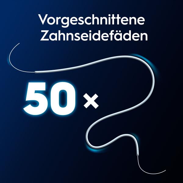 Oral-B Super-Floss Threader Zahnseide 50 Fäden