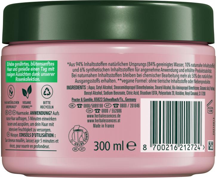Herbal Essences Haarmaske Blütensanft Rosenduft