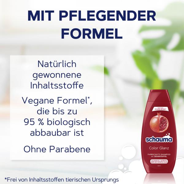 Schauma Shampoo Color Glanz mit Granatapfel