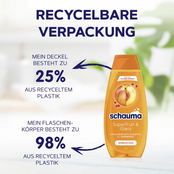 Schauma Shampoo Super Fruit & Glanz