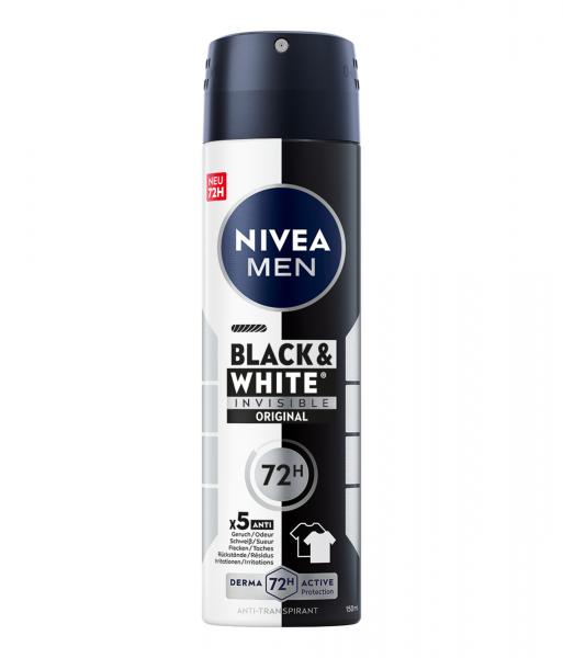 Nivea Men Deo Spray Black & White Invisible Original
