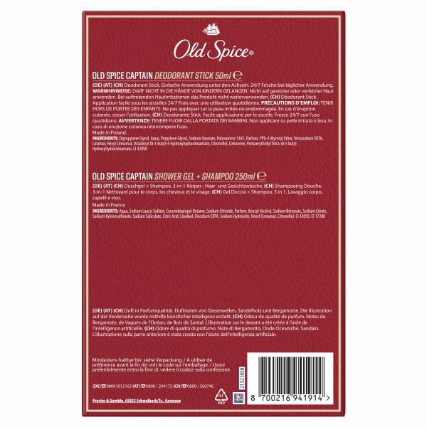 Old Spice 2er Geschenkset Modern Captain