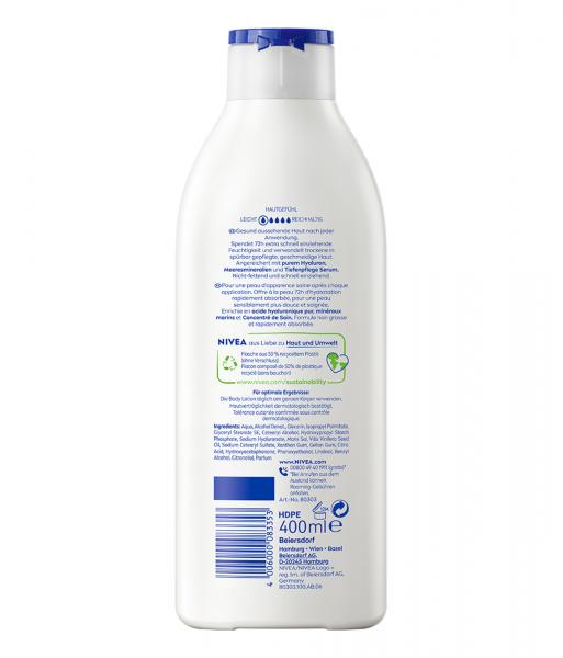 Nivea Express Body Lotion für Normale bis Trockene Haut