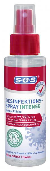 SOS Desinfektions-Spray Intense Hand + Fläche