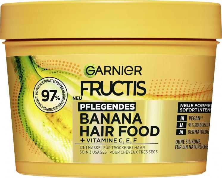 Garnier Fructis Banana Hair Food Maske