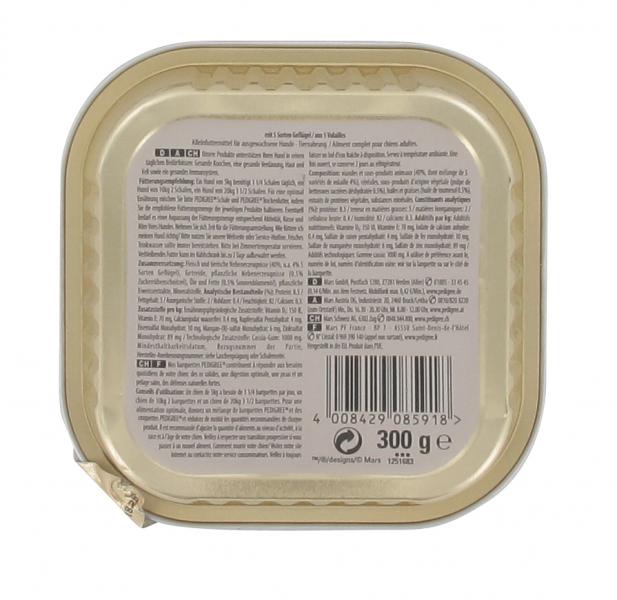 Pedigree mit 5 Sorten Geflügel in Gelee