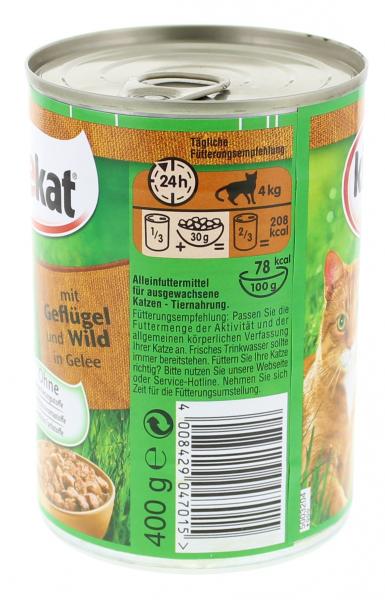Kitekat mit Geflügel & Wild in Gelee
