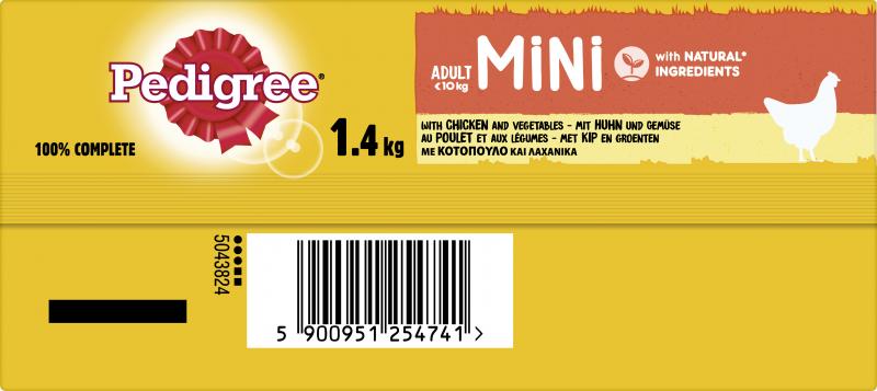 Pedigree Adult Mini mit Huhn
