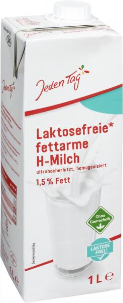 Jeden Tag Laktosefreie fettarme H-Milch 1,5%