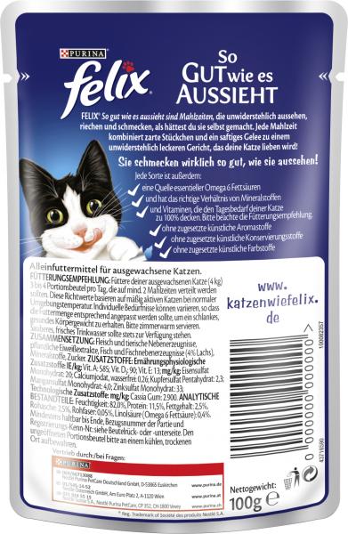 Felix So gut wie es aussieht mit Lachs in Gelee