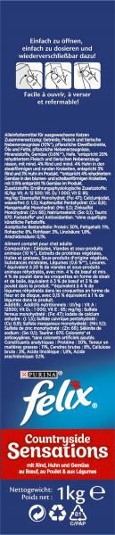 Felix Countryside Sensations mit Rind, Huhn und Gemüse