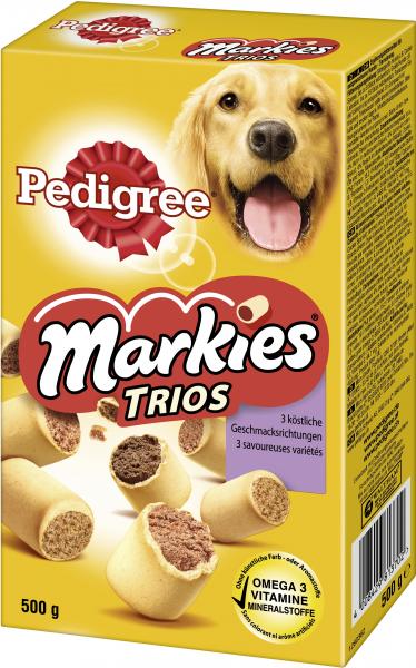 Pedigree Markies Trios fleischige Röllchen