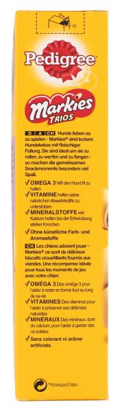 Pedigree Markies Trios fleischige Röllchen