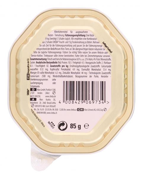 Sheba Classics in Pastete mit Geflügel Cocktail