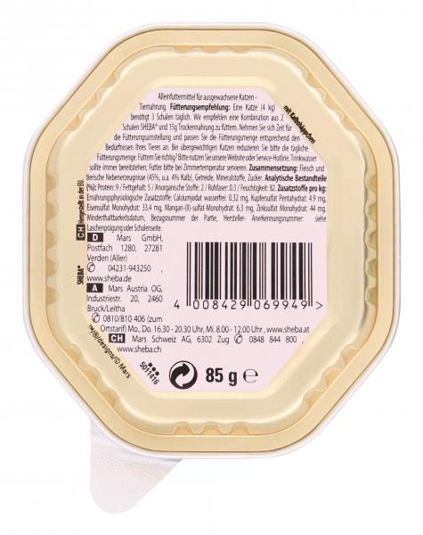 Sheba Selection in Sauce mit Kalbshäppchen