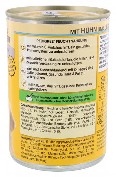 Pedigree Senior Pastete mit  Huhn & Leber