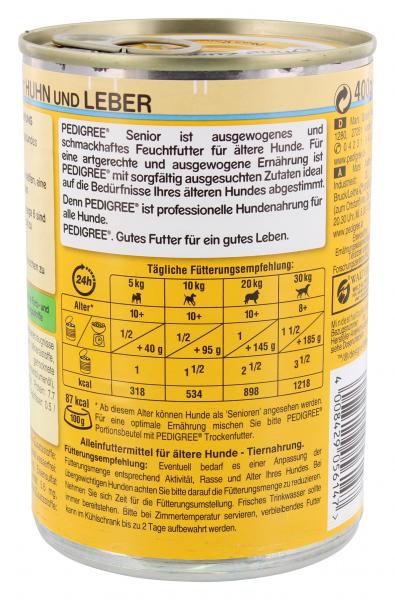 Pedigree Senior Pastete mit  Huhn & Leber