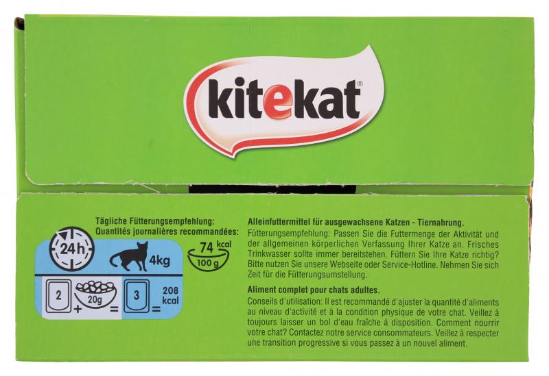 Kitekat Fisch-Box in Gelee